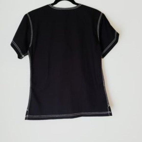 NWOT | Blue Sky | Shelby | Jet Black Scrub Top- 2 available - Picture 6 of 7